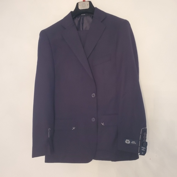 R.E.A. Sartoriale Tasmania 48 Navy Blue WOOL Suite
